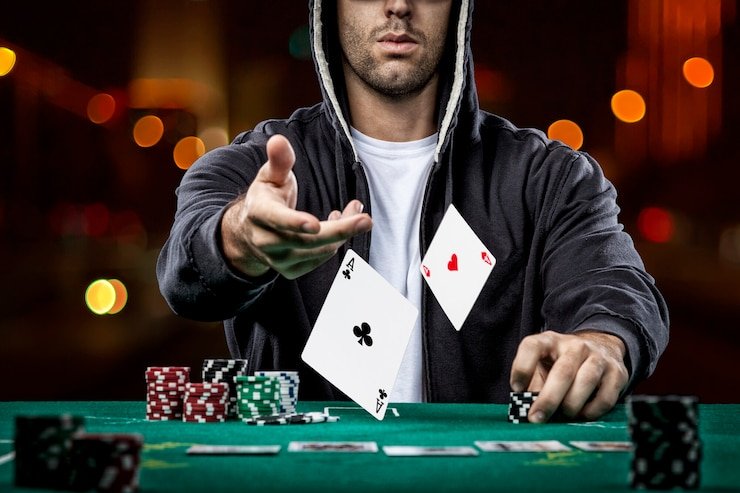 Antarmuka mobile yang responsif untuk kemudahan bermain Antarmuka Caribbean Stud Poker di aplikasi mobile nobitabet